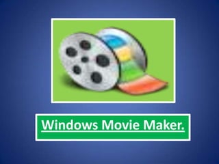 Windows Movie Maker.

 