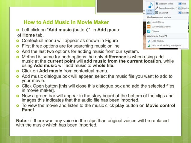 Windows movie maker | PPSX
