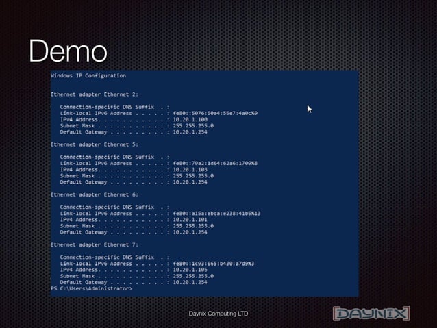 Windows network teaming | PPT