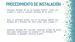 Windows nt | PPTX