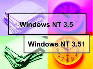 Windows NT 3.5   Windows NT 3.5 1 