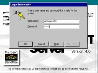 Windows nt istallation
