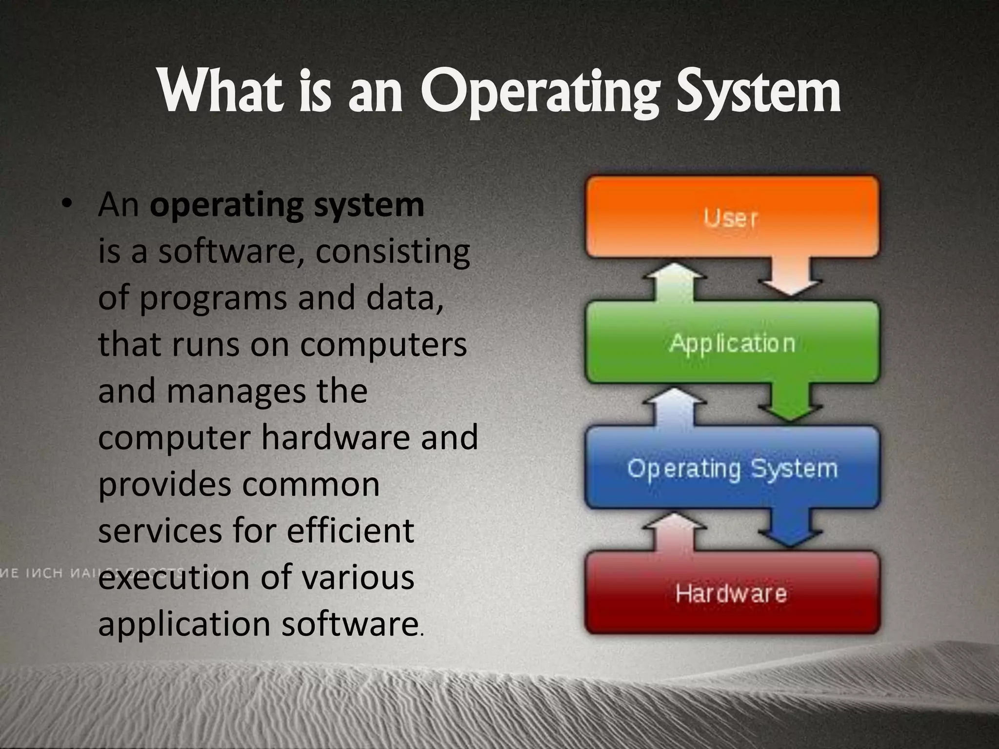 Windows operating system presentation | PPTX | Operating Systems ...