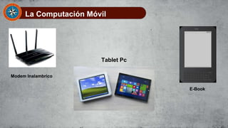 La Computación Móvil
Modem Inalambrico
Tablet Pc
E-Book
 