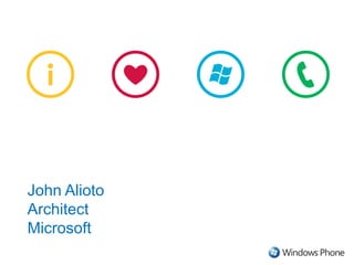 John Alioto Architect Microsoft 