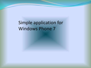 Windows Phone emulator 
