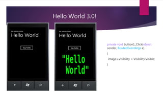 Windows phone 7 application development | PPTX