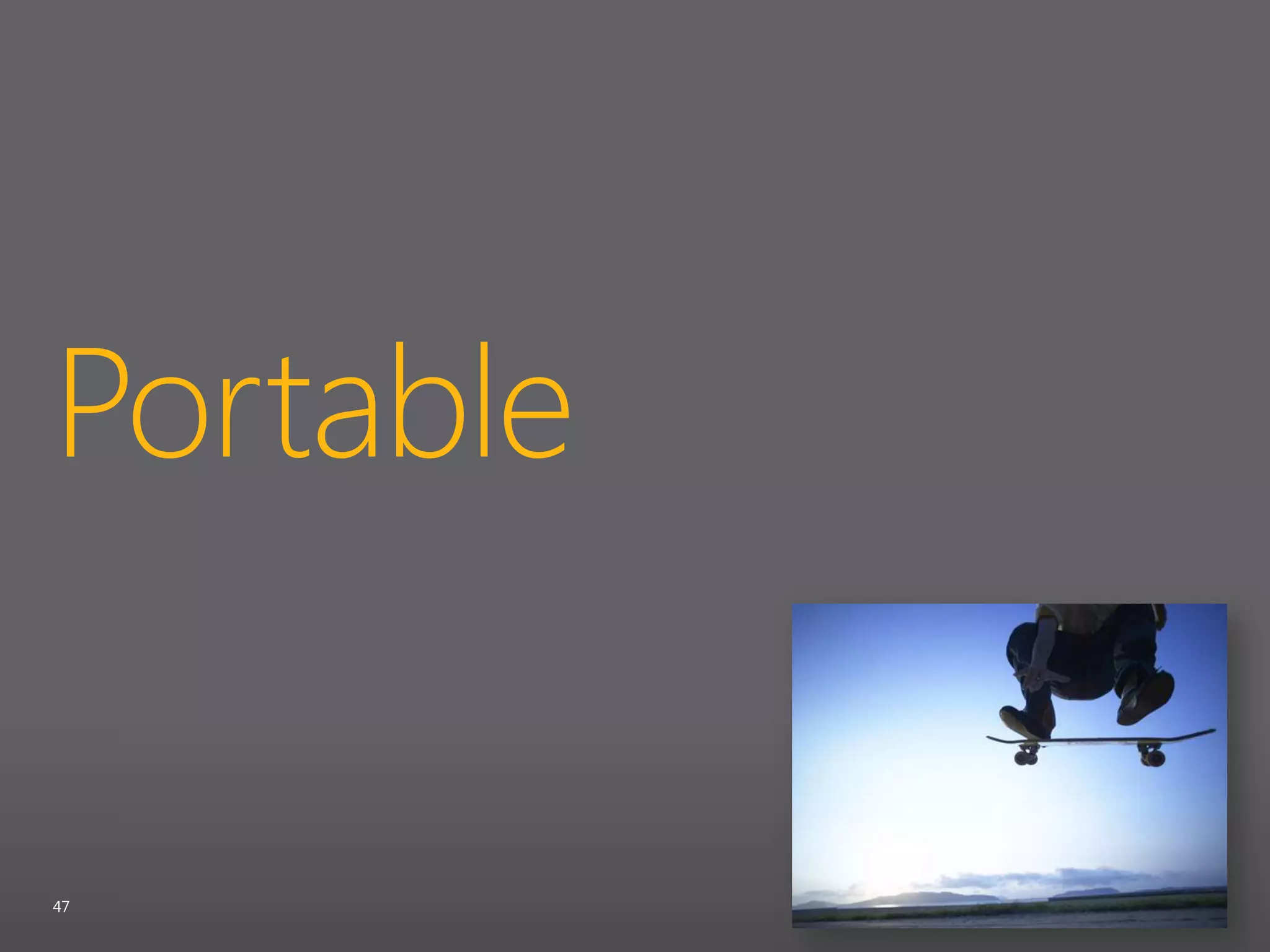 LeaderboardsWrite to a Leaderboard// Create leaderboard identity with game mode 1LeaderboardIdentityid =LeaderboardIdentity.Create(LeaderboardKey.BestScoreLifeTime, 1);// get the leaderboard writer from the signed in gamerLeaderboardWriterwriter = gamer.LeaderboardWriter;// get the leaderboard entry for the identityLeaderboardEntryentry = writer.GetLeaderboard(id);// write new leaderboard dataentry.Rating = 1000;entry.columns.SetValue("Outcome",LeaderboardOutcome.Win);Compete withFriendsScore- or Time-basedFixed columns10k blob dataPivot on gamerRead From a Leaderboard// Read from leaderboard with page size of 10LeaderboardReaderreader =LeaderboardReader.Read(id, gamer, 10);foreach (LeaderboardEntryein reader.Entries){// score or time, as defined by identity.  Rating determines rank.long rating = e.Rating;// read additional column datalong wins = e.Columns.GetValueInt64("Wins");Stream blob = e.Columns.GetValueStream("Blob");}reader.PageDown();