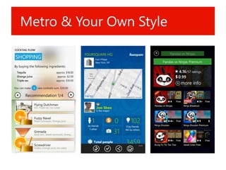 Metro & Your Own Style
 