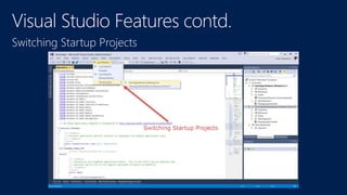 Switching Startup Projects
 