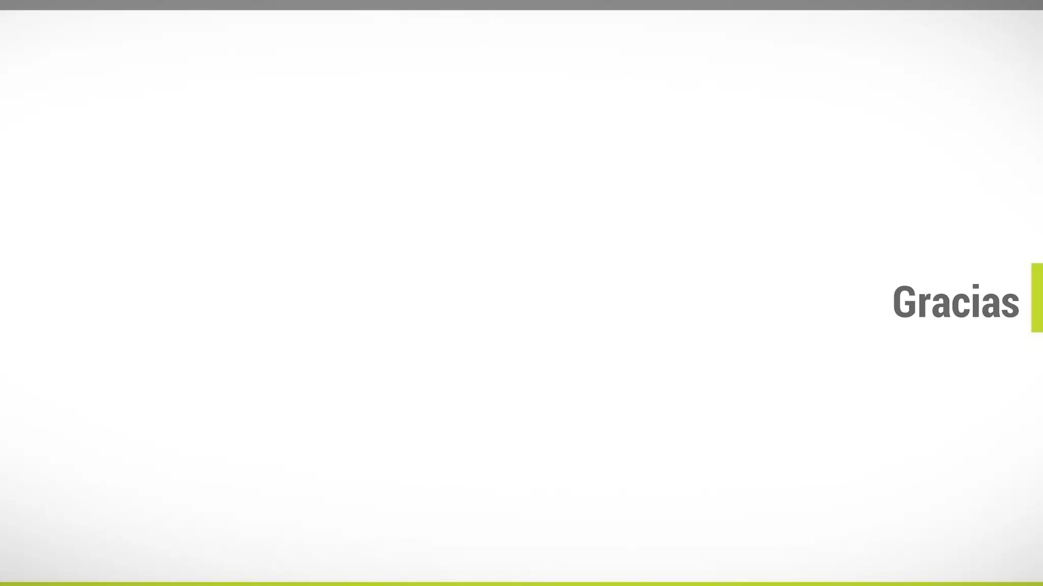 Gracias

 