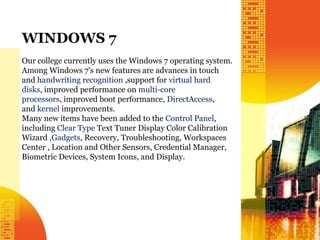 Windows presentation | PPTX