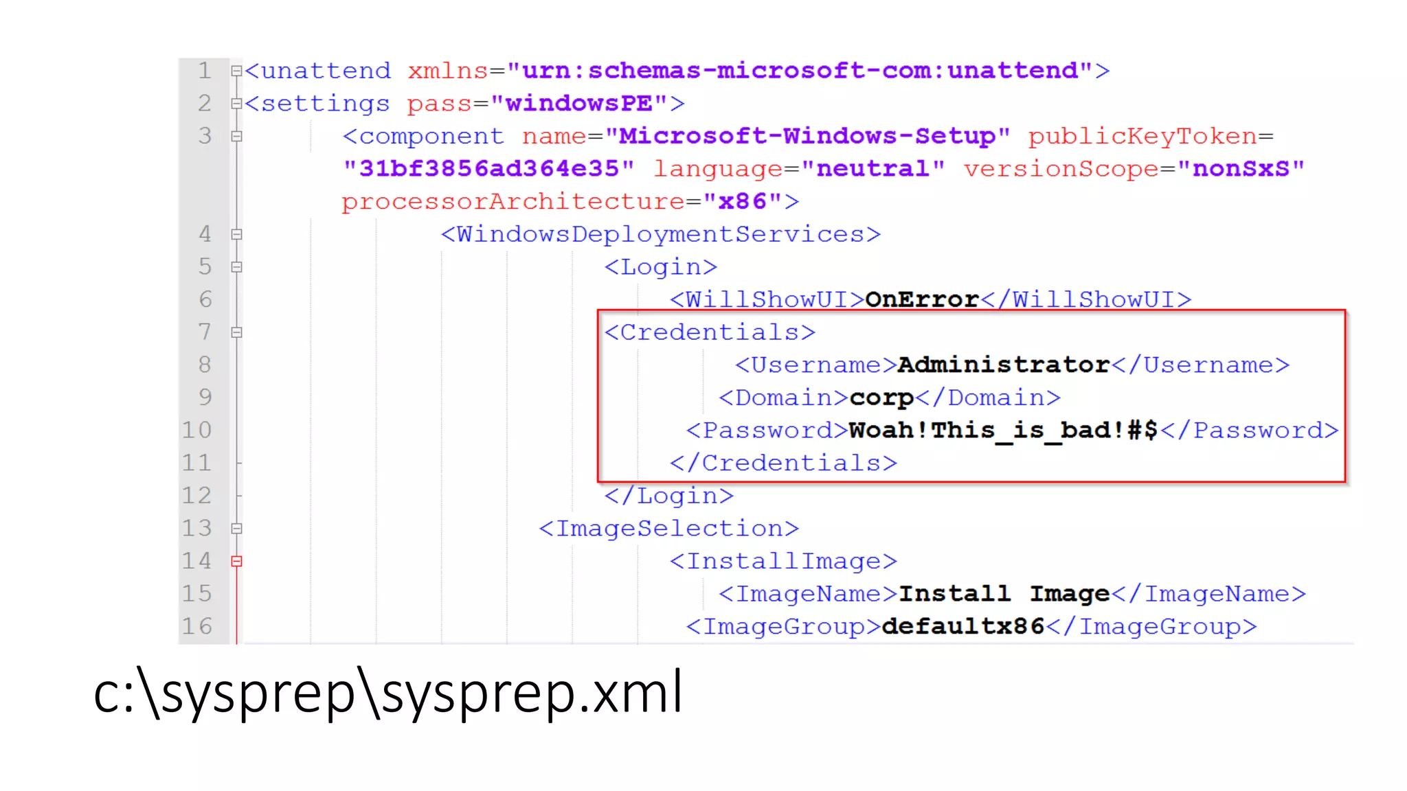 c:sysprepsysprep.xml
 