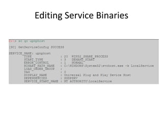 Windows privilege escalation by Dhruv Shah