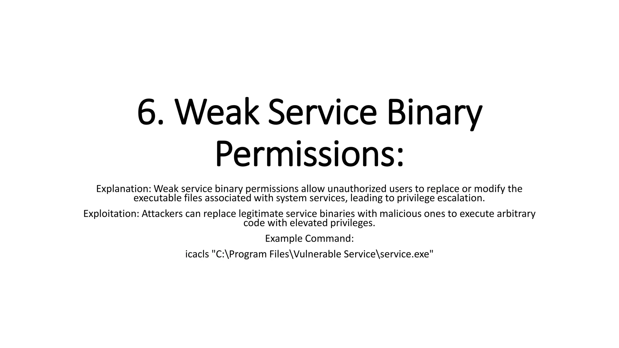 Windows privilege escalation techniques pptx free download