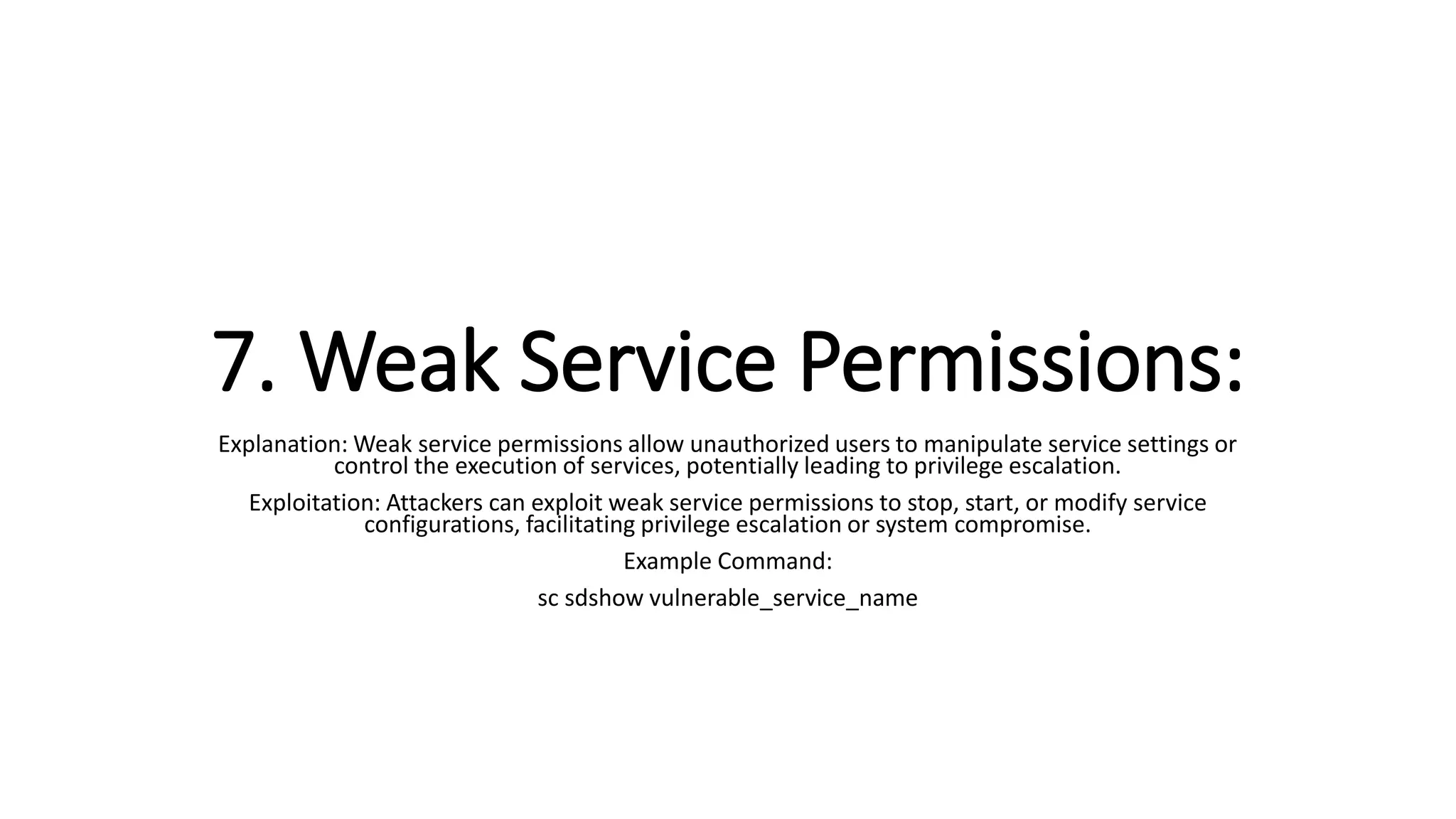 Windows privilege escalation techniques pptx free download