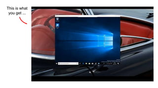 This is what
you get ...
 