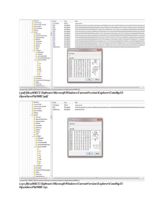 Windows Registry Analysis | PDF