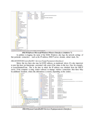 Windows Registry Analysis | PDF