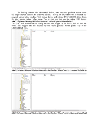Windows Registry Analysis | PDF