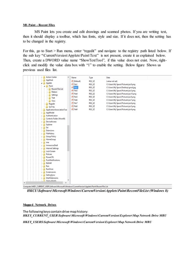 Windows Registry Analysis | PDF