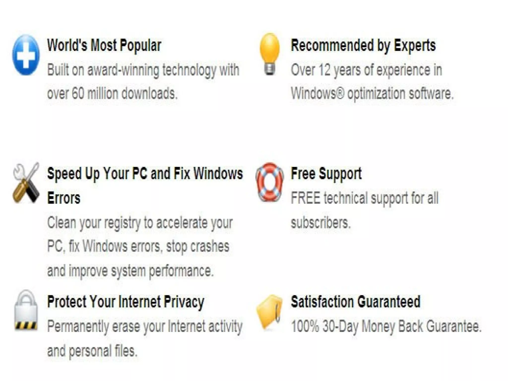 Windows registry repair