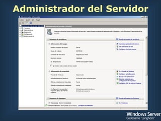 Administrador del Servidor 