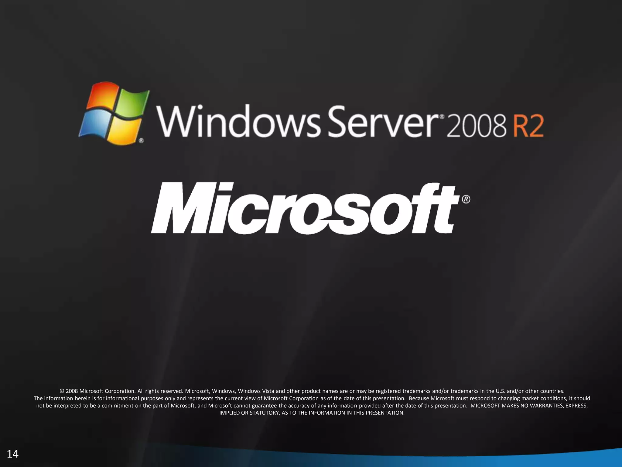 Windows server 2008 r2