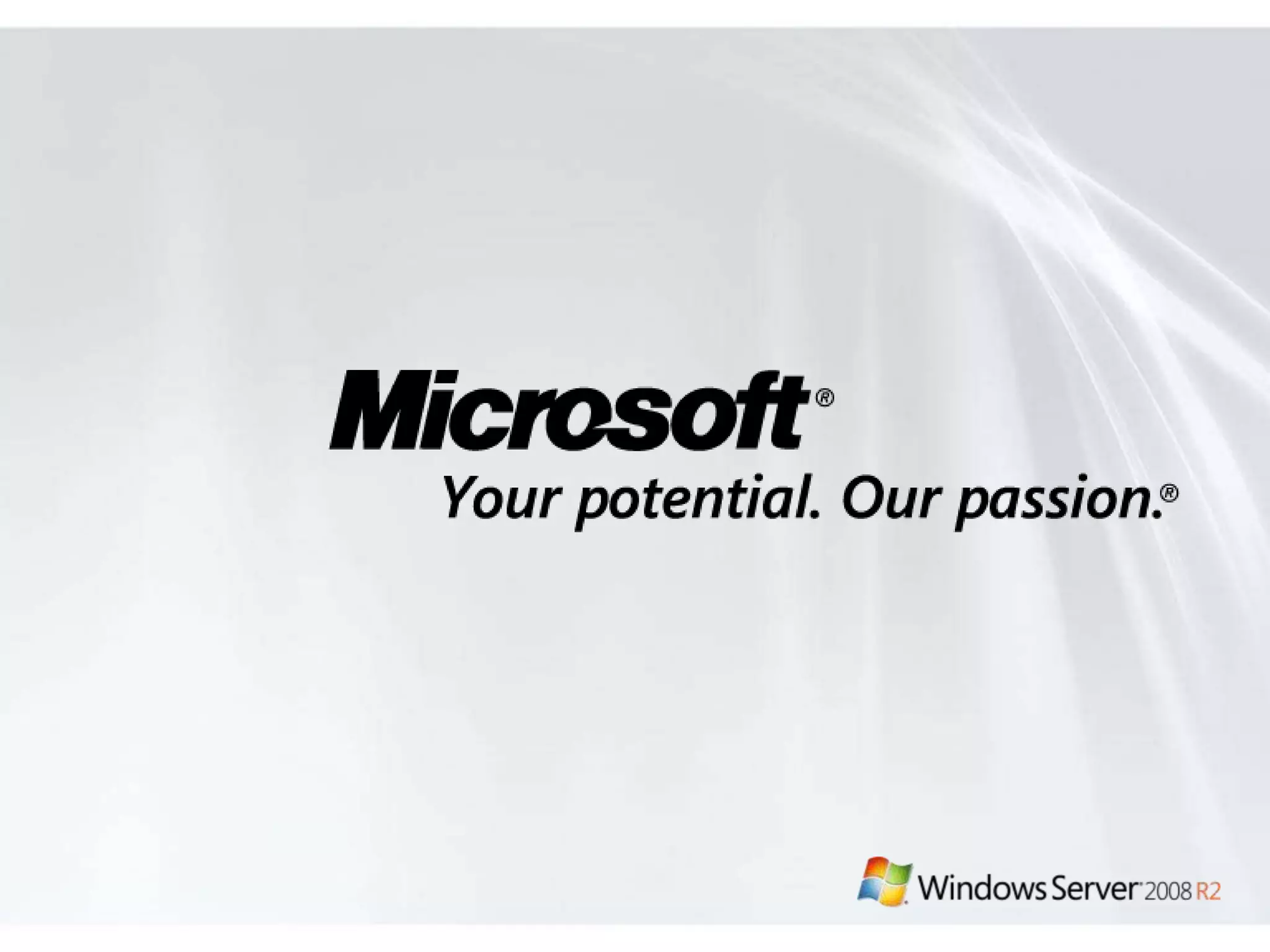 Windows server 2008 r2 and web platform_MVP Fajar