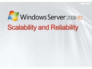 Windows Server 2008 R2 Overview | PPT