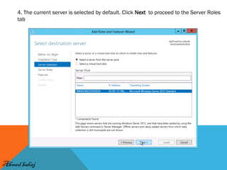 Windows server 2012 - installing active directory domain server | PDF