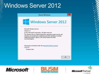 Windows Server 2012 Developer Preview Server Core Active Directory | PPTX