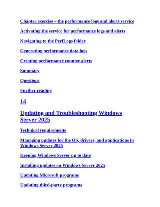 Windows Server 2025 Administration Fundamentals 4ED | PDF