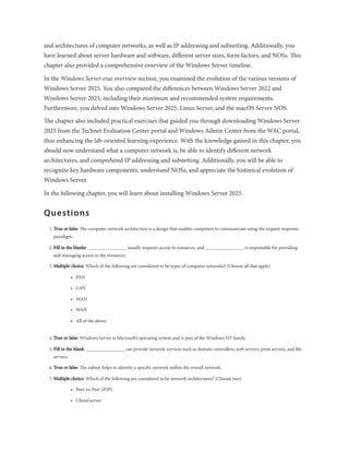 Windows Server 2025 Administration Fundamentals 4ED | PDF