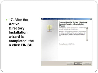 Windows Server 2008 Active Directory | PPTX