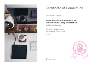 PluralSight - Windows Server Administration Fundamentals Using PowerShell