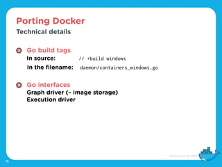 DockerCon EU 2015 - Windows Server Containers
