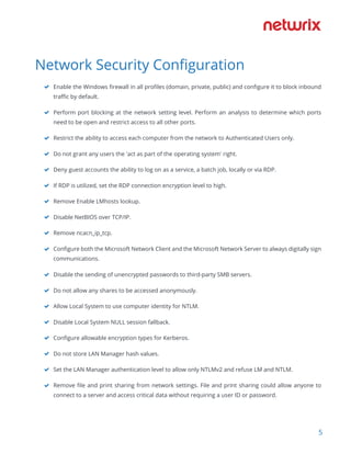 Windows server hardening 1 | PDF