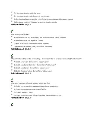 Windows server os chapter 12 13 | PDF image.