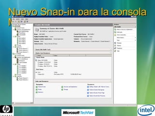 Nuevo Snap-in para la consola MMC La Consola de Administración a dia de hoy… 