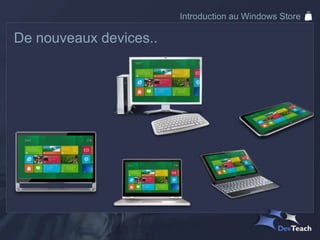Introduction au Windows Store

De nouveaux devices..
 