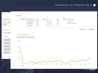 Introduction au Windows Store
 