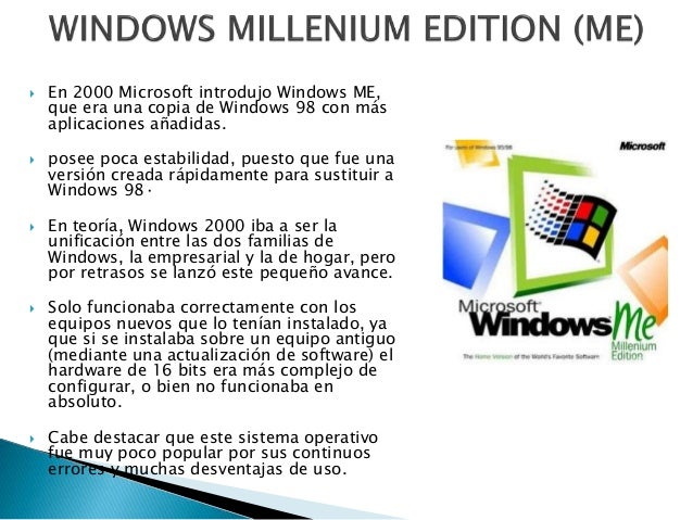 Windows sus versiones y caracteristicas adel pardo
