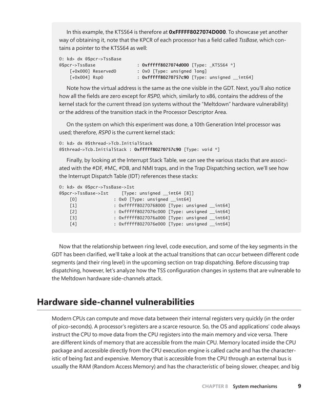 Windows7 System Internals by mark Russinovich | PDF