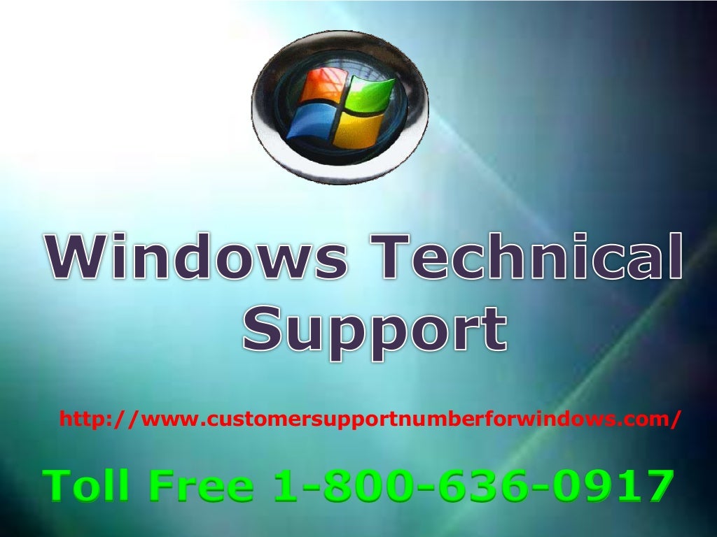 Windows technical support number 18006360917