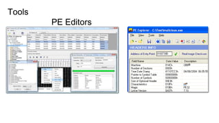 Tools
PE Editors
