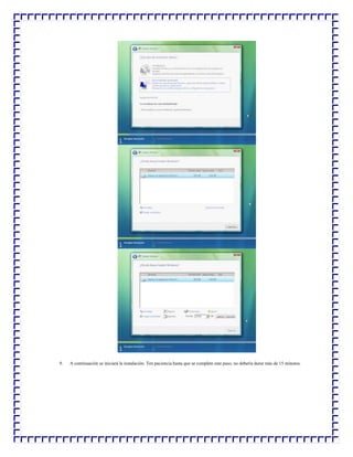 9.

A continuación se iniciará la instalación. Ten paciencia hasta que se complete este paso, no debería durar más de 15 minutos.

 