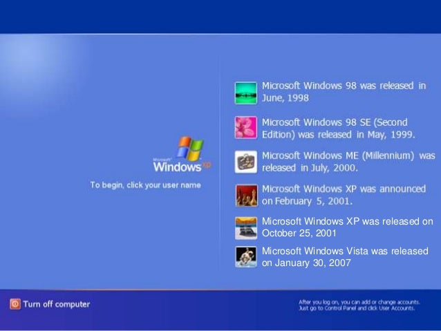 Windows 98 Vs Windows Vista