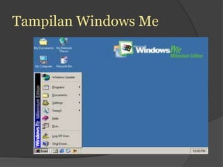 Tampilan Windows Me
 