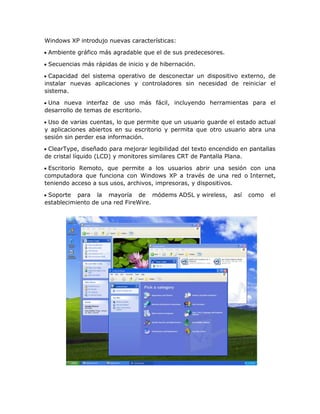 Windows xp | DOCX